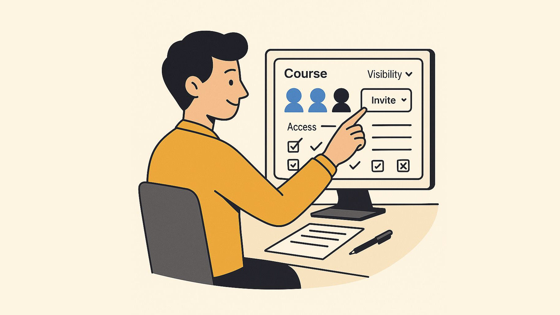 Manage classroom